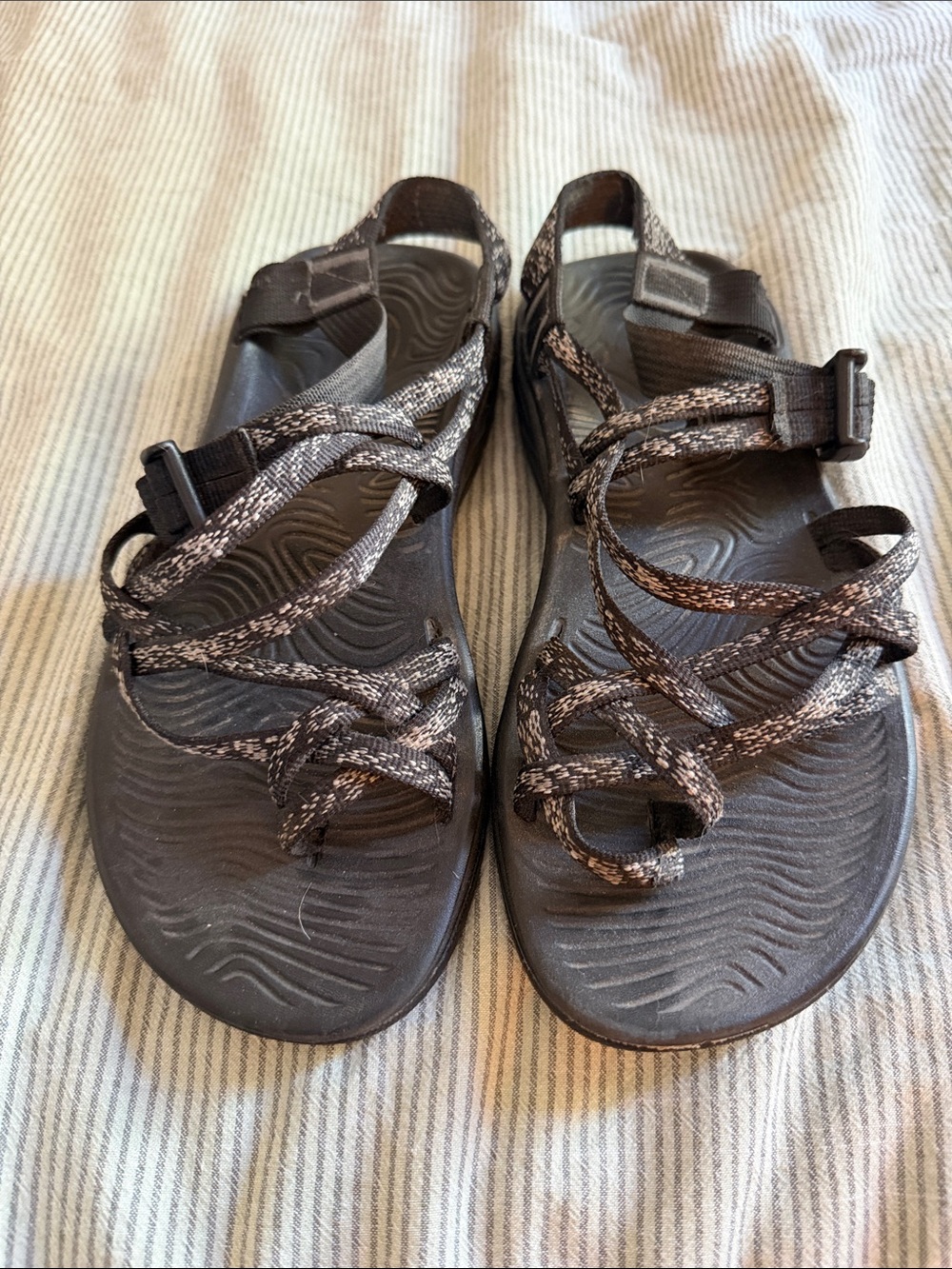 Chaco Women's Sandals in Brown and Black